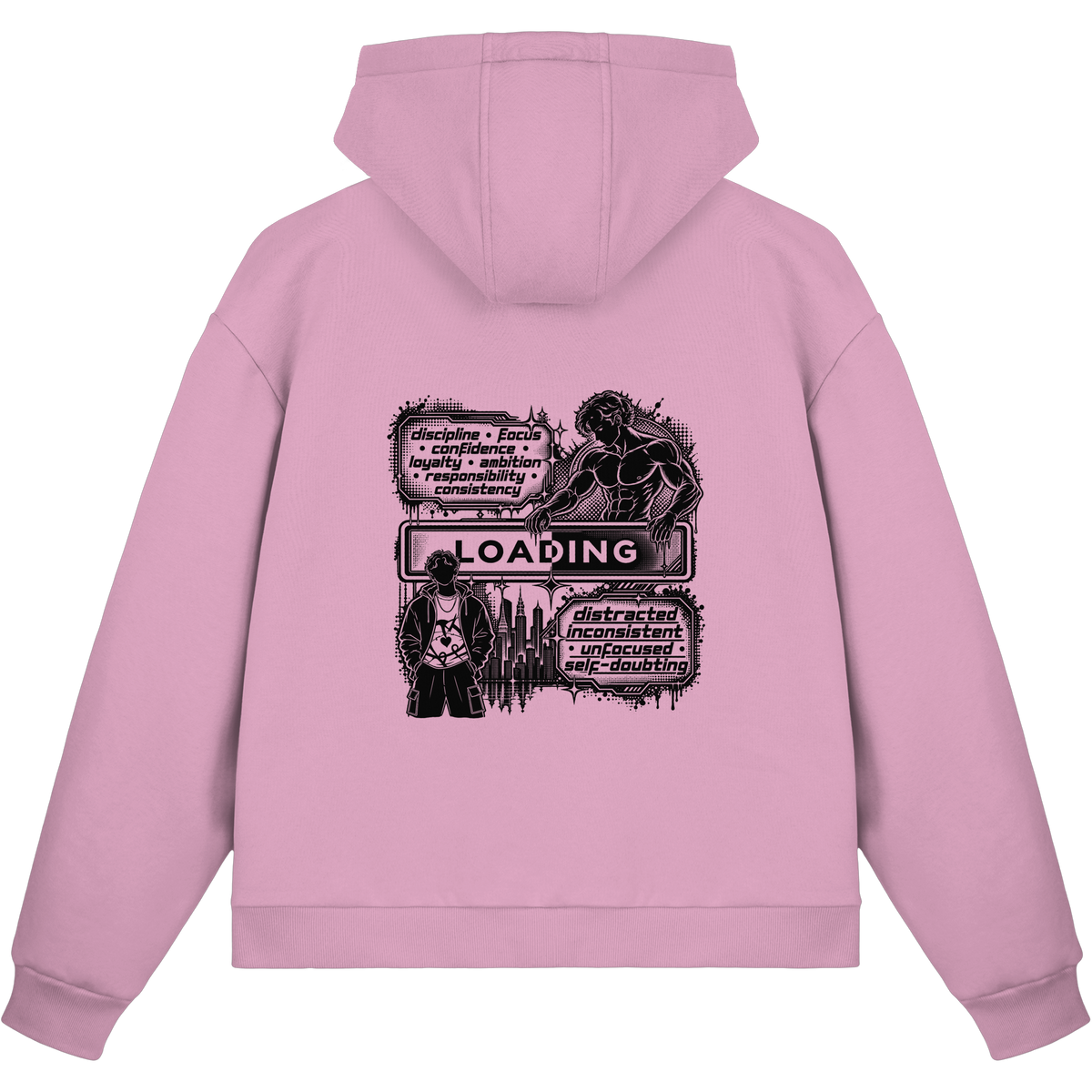 LOADiNG BASiCS - Fluffy Boxcut Zipper