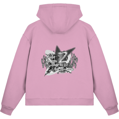 The Rebellion Z BASiCS - Felpa con zip Boxcut