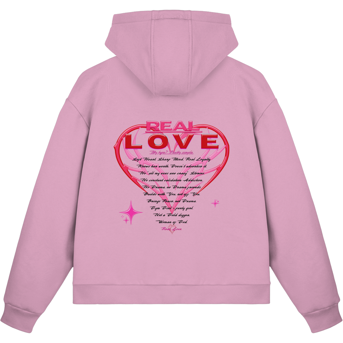 The Real Love - Fluffy Boxcut Zipper