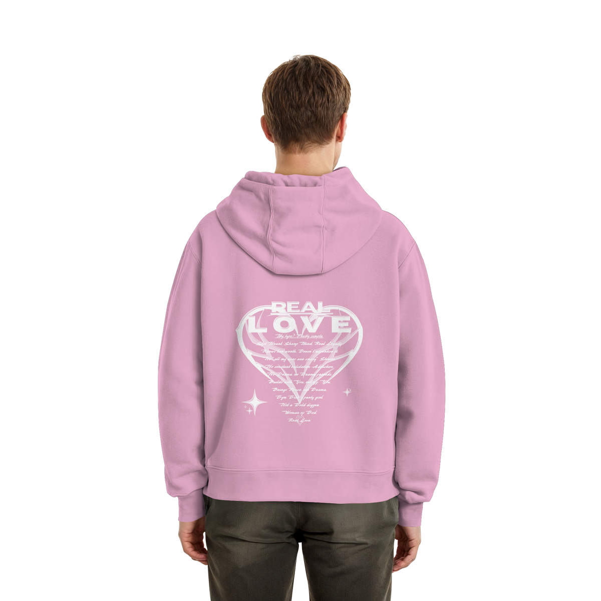 The REAL LOVE BASiCS - Fluffy Boxcut Zipper