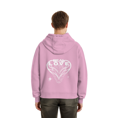 The REAL LOVE BASiCS - Fluffy Boxcut Zipper