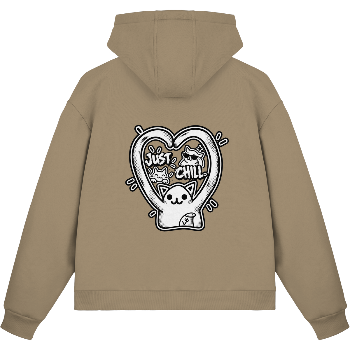 niedriges CORTiSOL - Fluffy Boxcut Zipper
