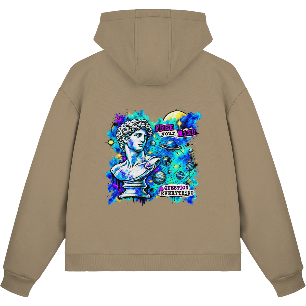 The Philosopher - Fluffy Boxcut Zipper