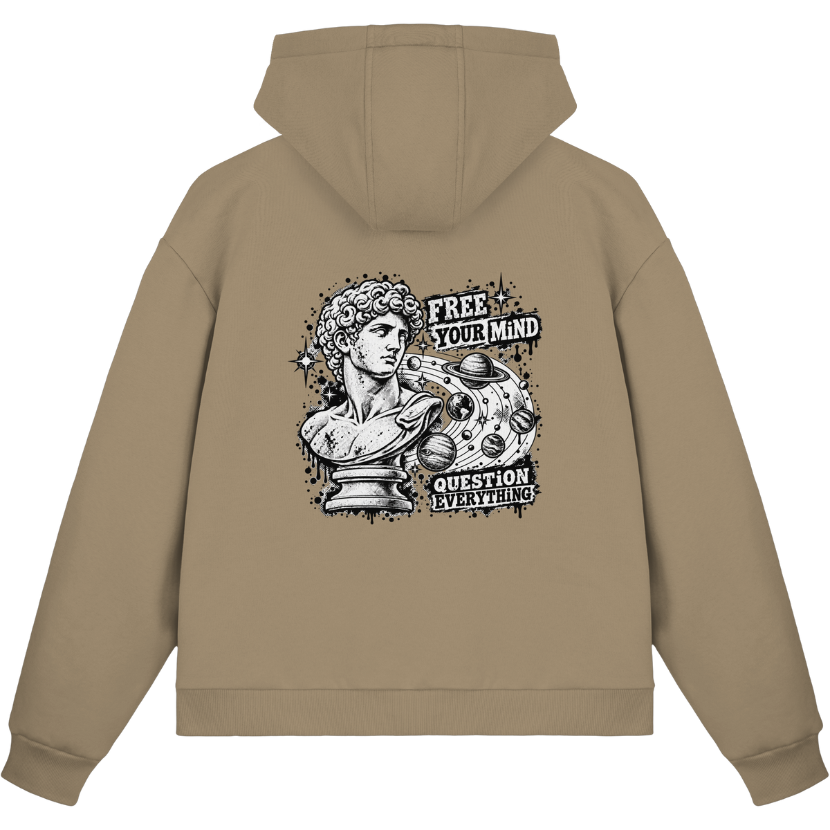 The Philosopher - Fluffy Boxcut Zipper