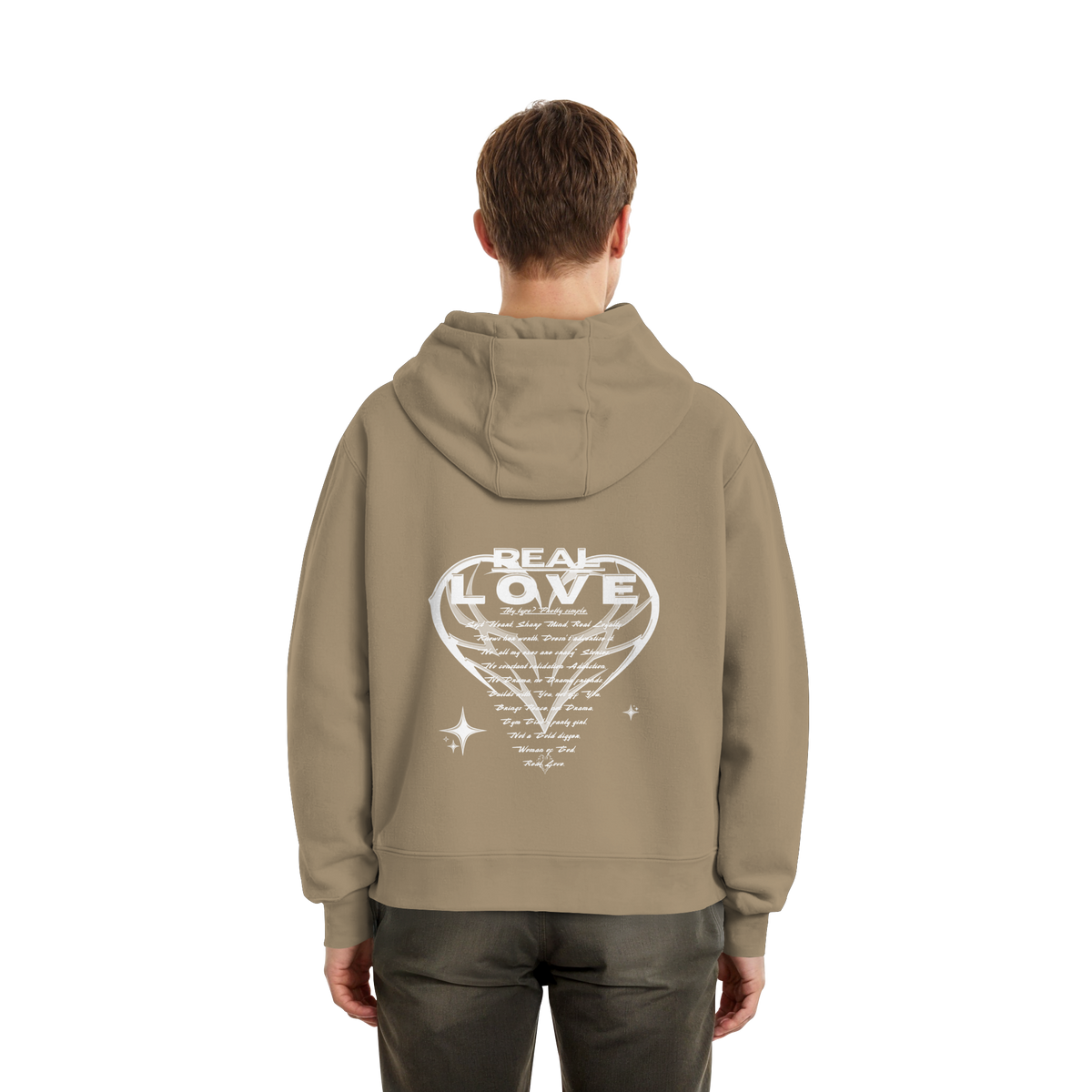 The REAL LOVE BASiCS - Fluffy Boxcut Zipper