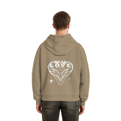 The REAL LOVE BASiCS - Fluffy Boxcut Zipper