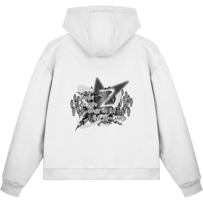 The Rebellion Z BASiCS - Felpa con zip Boxcut
