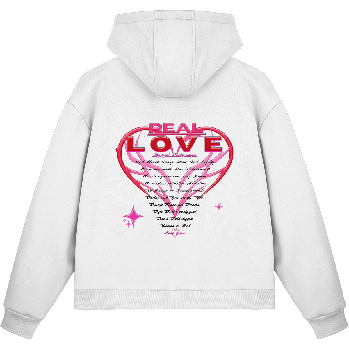 The Real Love - Fluffy Boxcut Zipper
