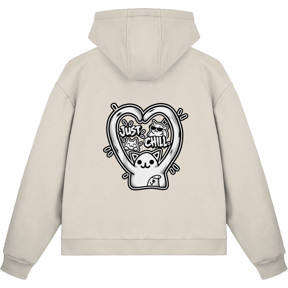 niedriges CORTiSOL - Fluffy Boxcut Zipper