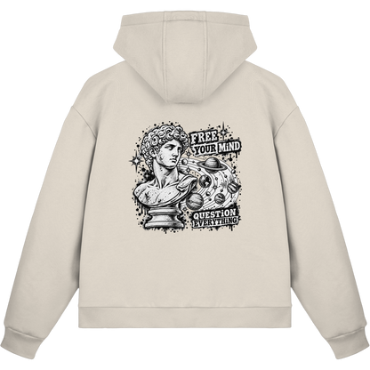 The Philosopher - Fluffy Boxcut Zipper