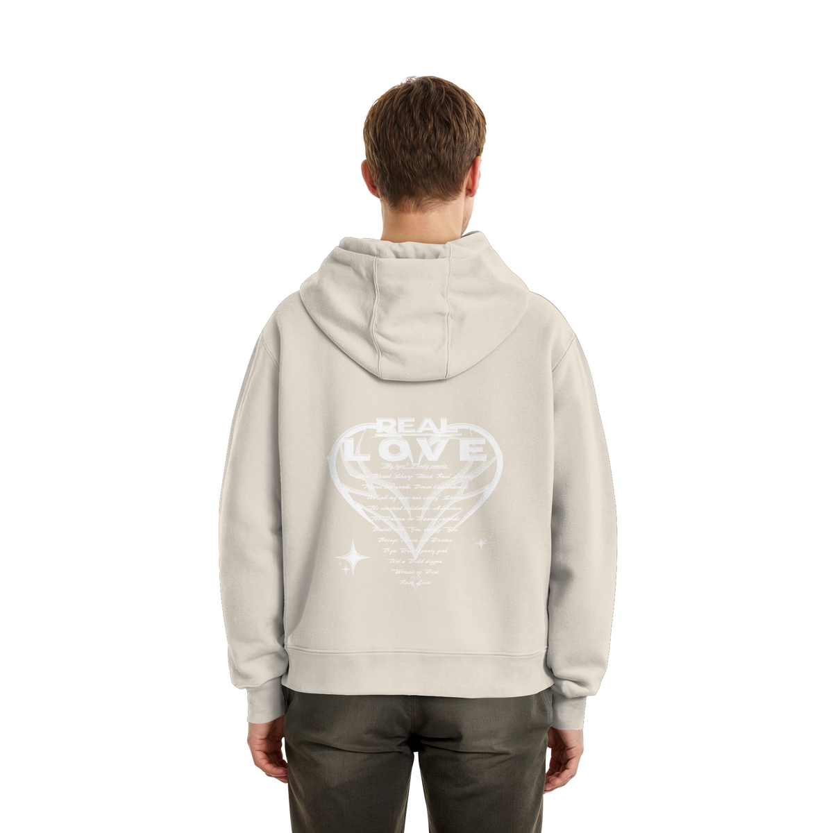 The REAL LOVE BASiCS - Fluffy Boxcut Zipper