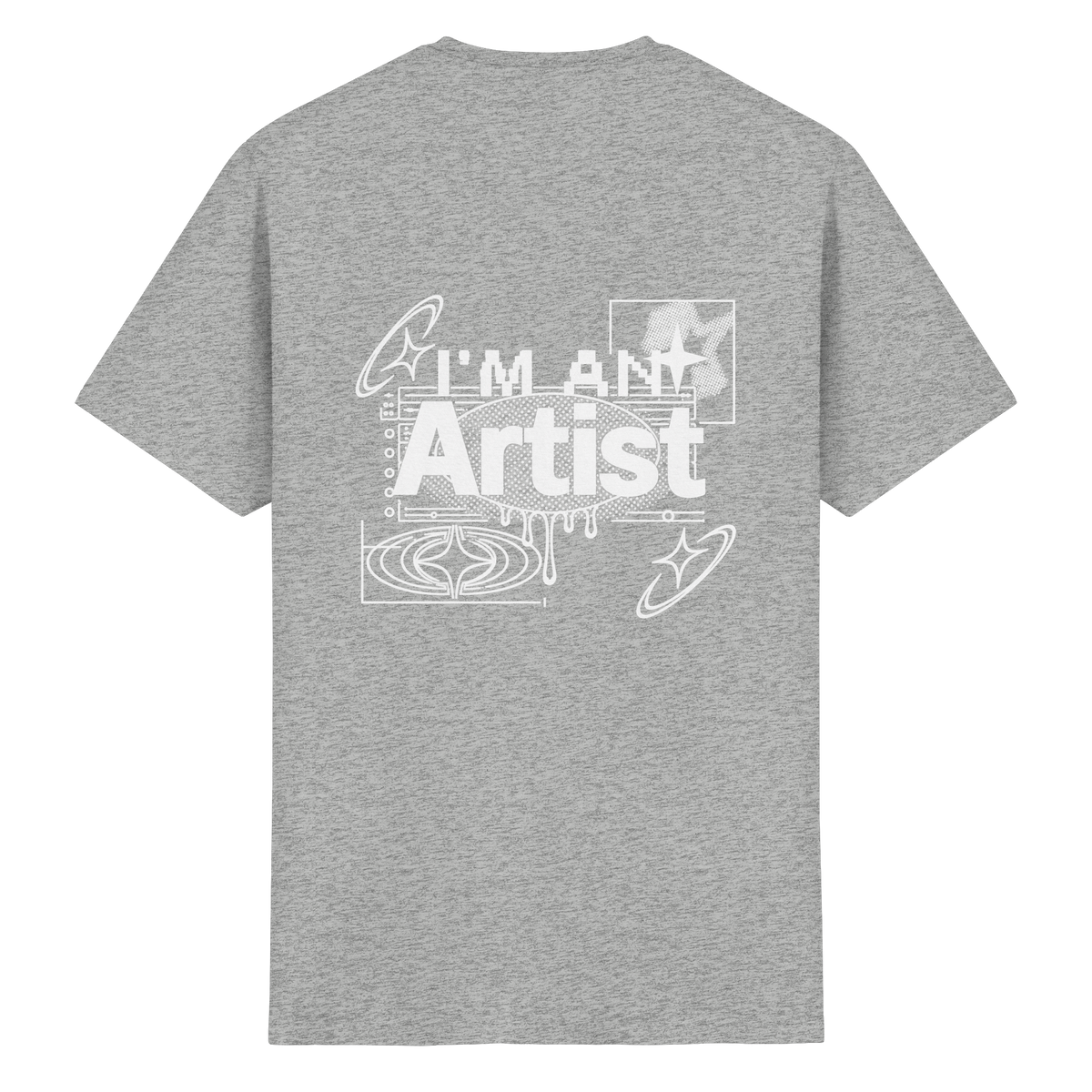 The Artist BASiCS – T-Shirt aus schwerer Baumwolle