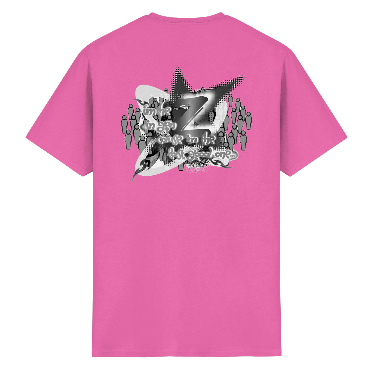 The Rebellion Z BASiC - T-shirt in cotone pesante