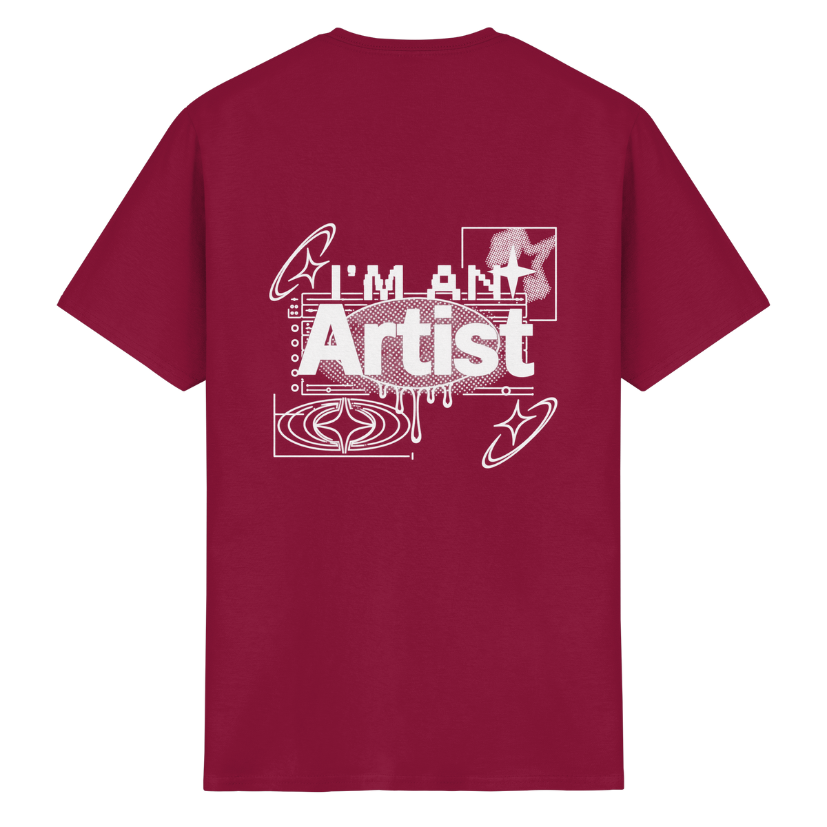 The Artist BASiCS – T-Shirt aus schwerer Baumwolle