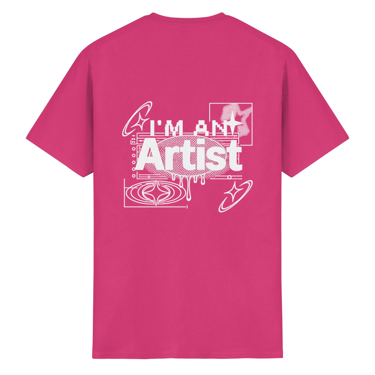 The Artist BASiCS – T-Shirt aus schwerer Baumwolle