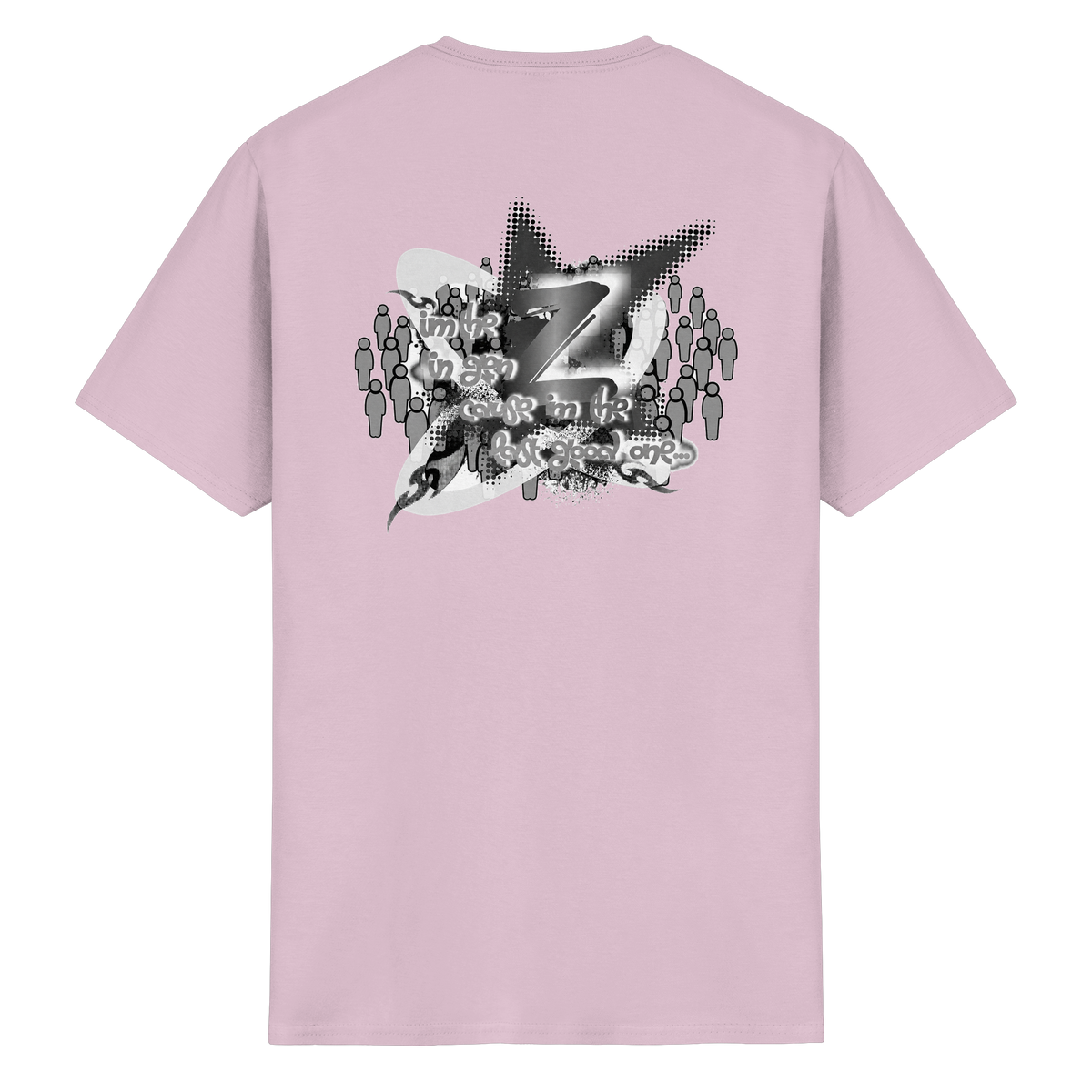 The Rebellion Z BASiC - T-shirt in cotone pesante