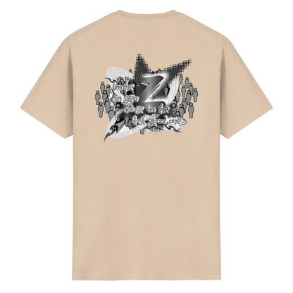 The Rebellion Z BASiC - T-shirt in cotone pesante