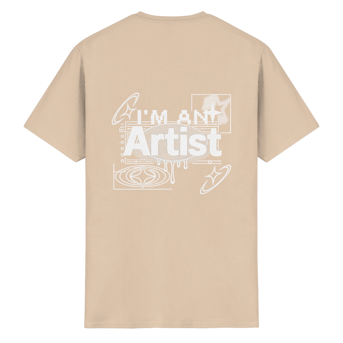 The Artist BASiCS – T-Shirt aus schwerer Baumwolle