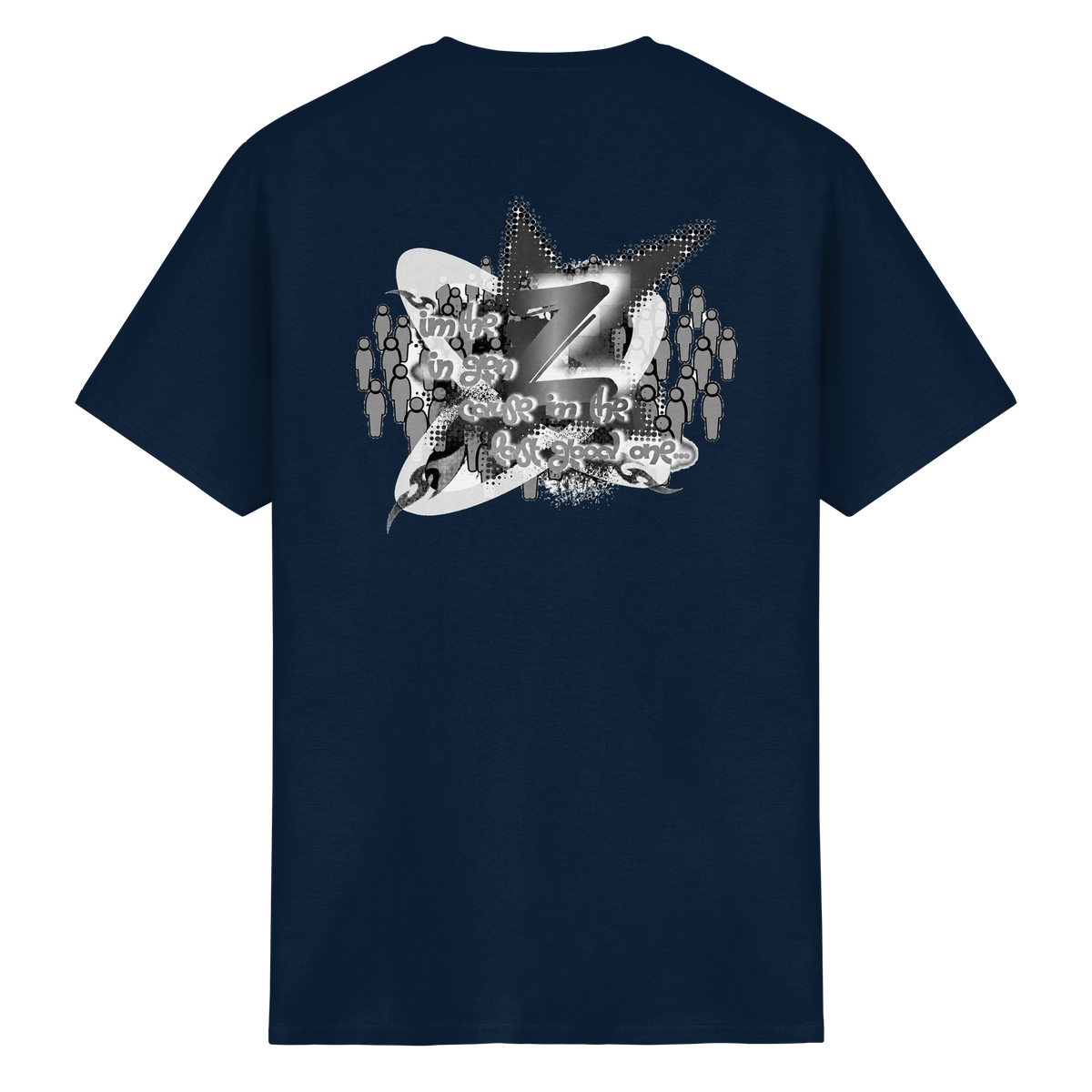 The Rebellion Z BASiC - T-shirt in cotone pesante