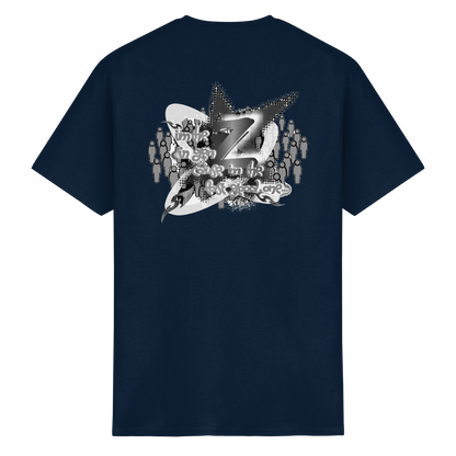 The Rebellion Z BASiC - T-shirt in cotone pesante