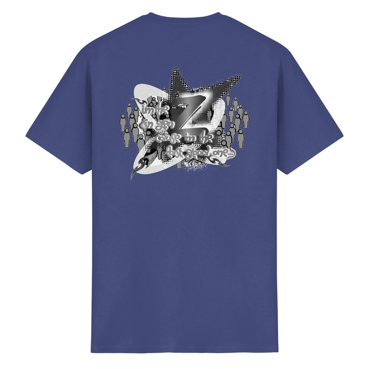 The Rebellion Z BASiC - T-shirt in cotone pesante