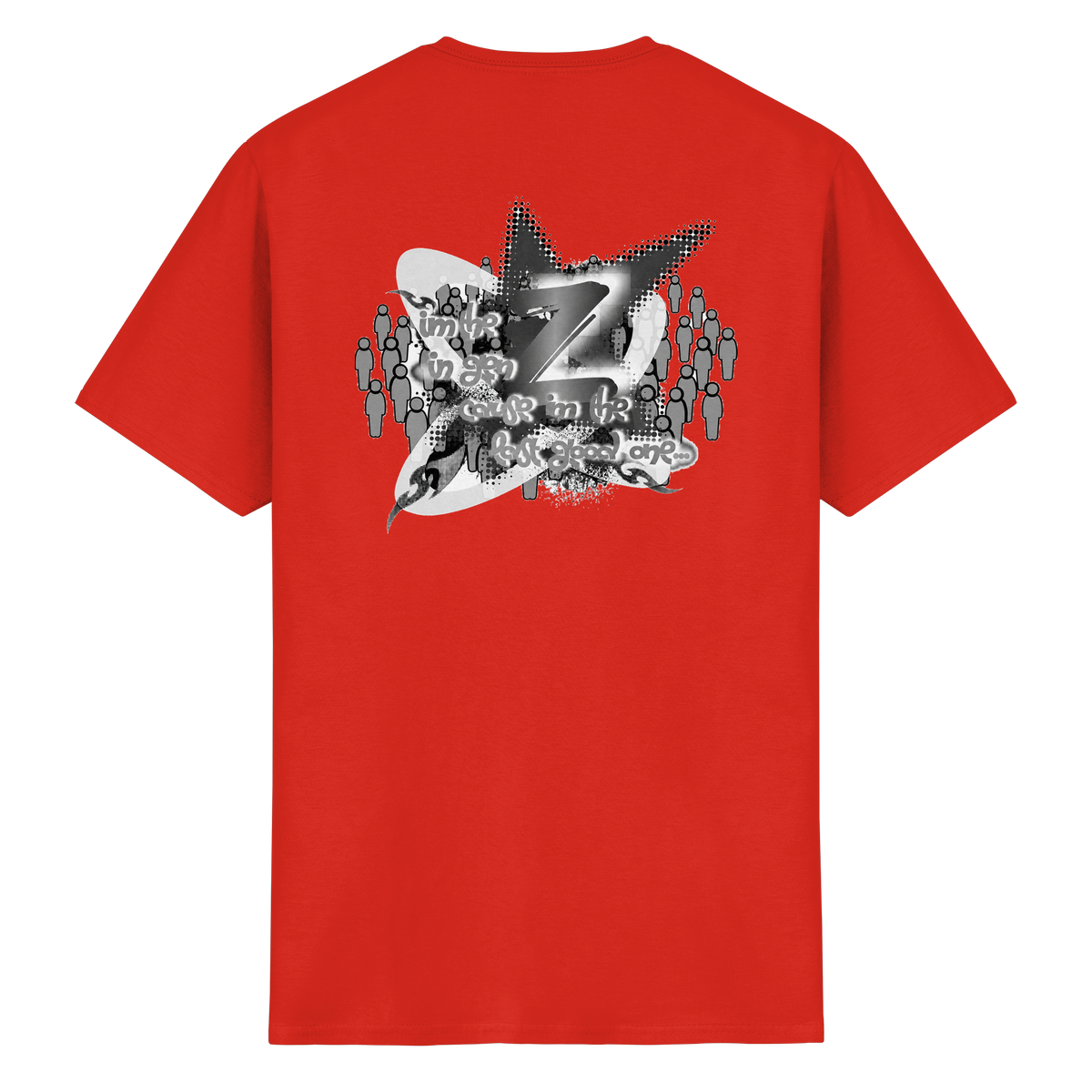 The Rebellion Z BASiC - T-shirt in cotone pesante
