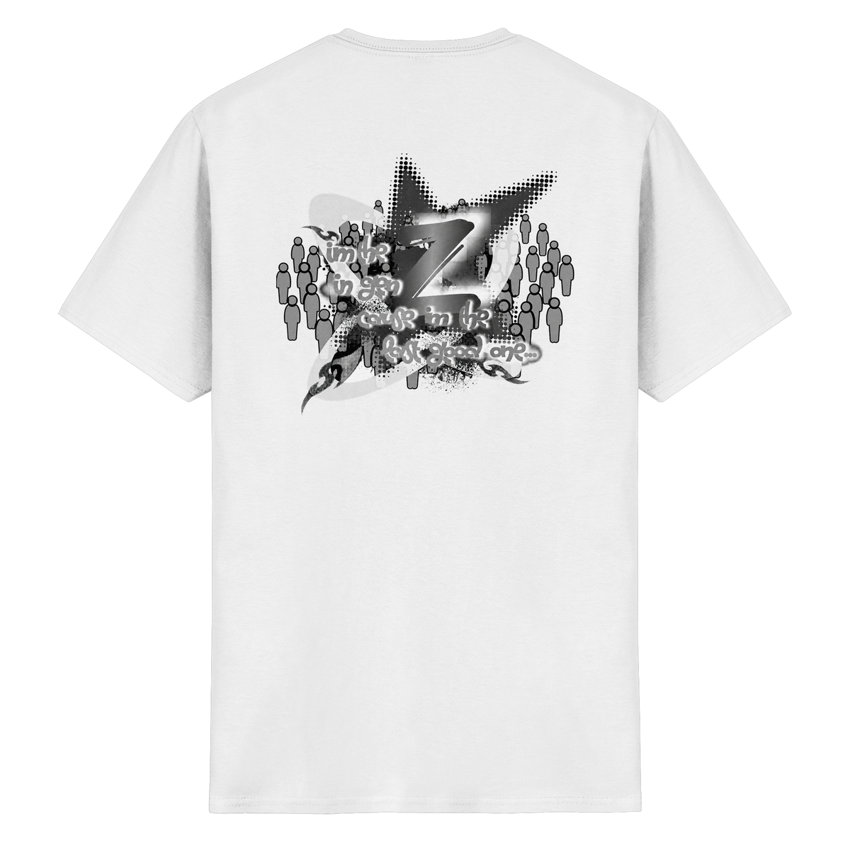 The Rebellion Z BASiC - T-shirt in cotone pesante
