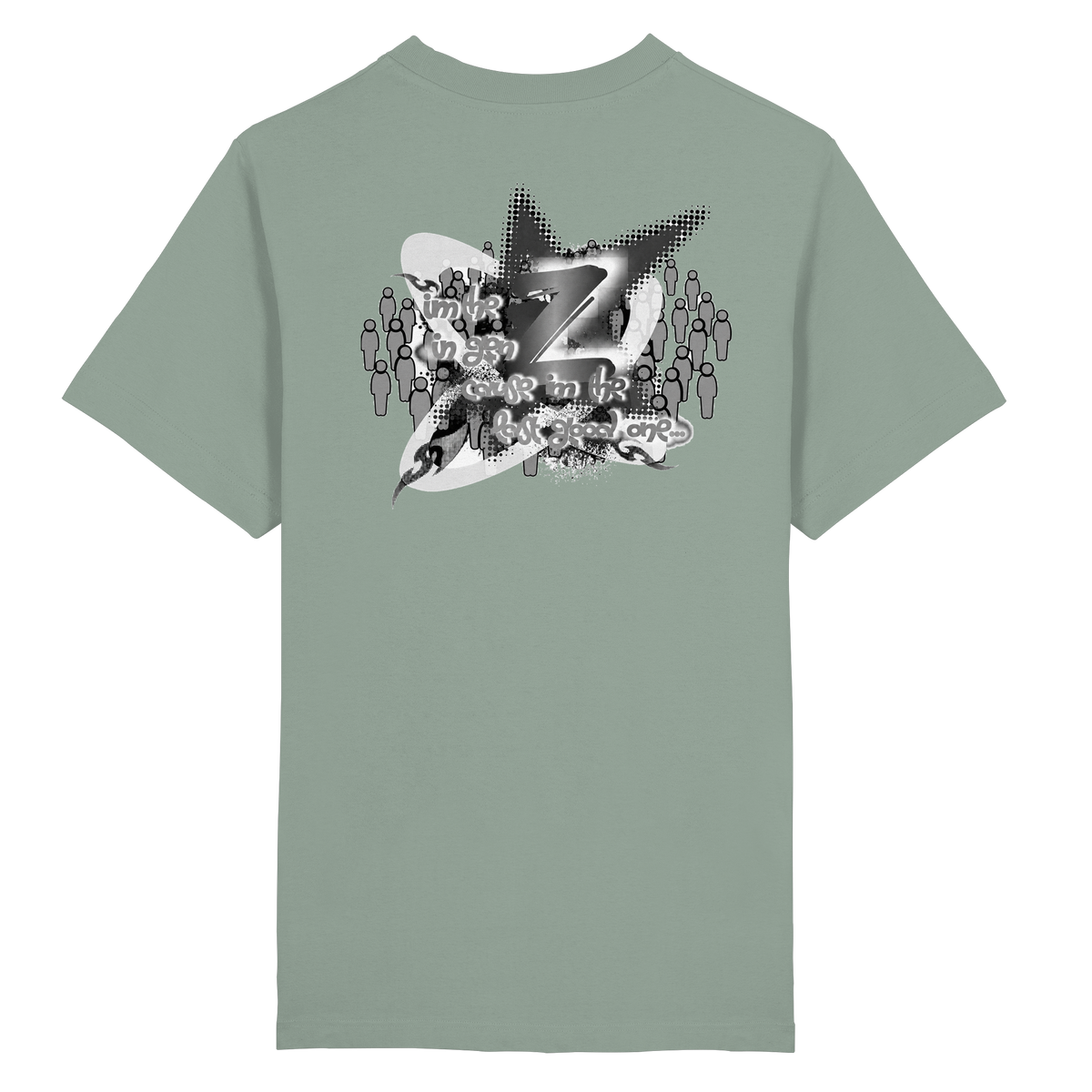The Rebellion Z BASiCS - T-shirt oversize pesante in cotone biologico