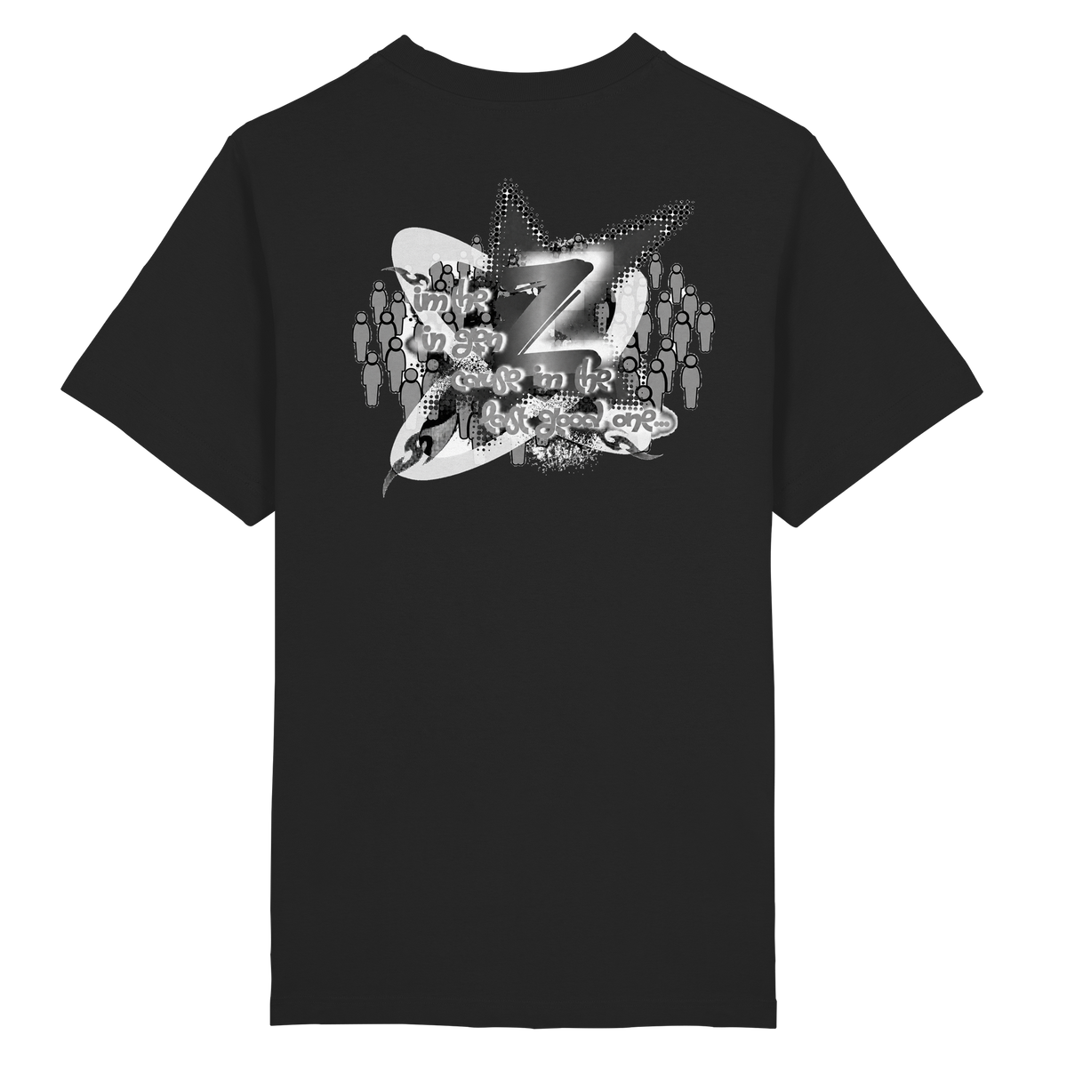 The Rebellion Z BASiCS - T-shirt oversize pesante in cotone biologico