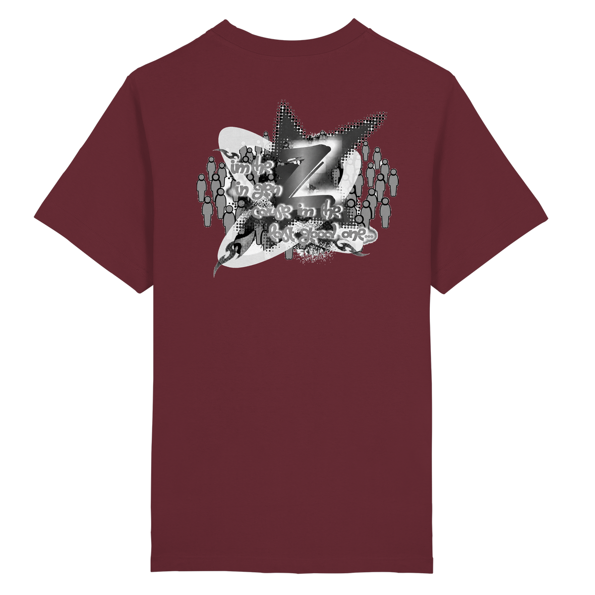 The Rebellion Z BASiCS - T-shirt oversize pesante in cotone biologico