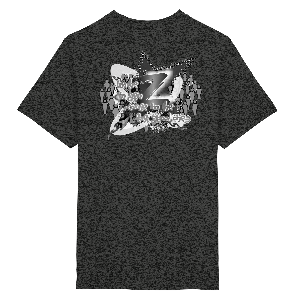 The Rebellion Z BASiCS - T-shirt oversize pesante in cotone biologico
