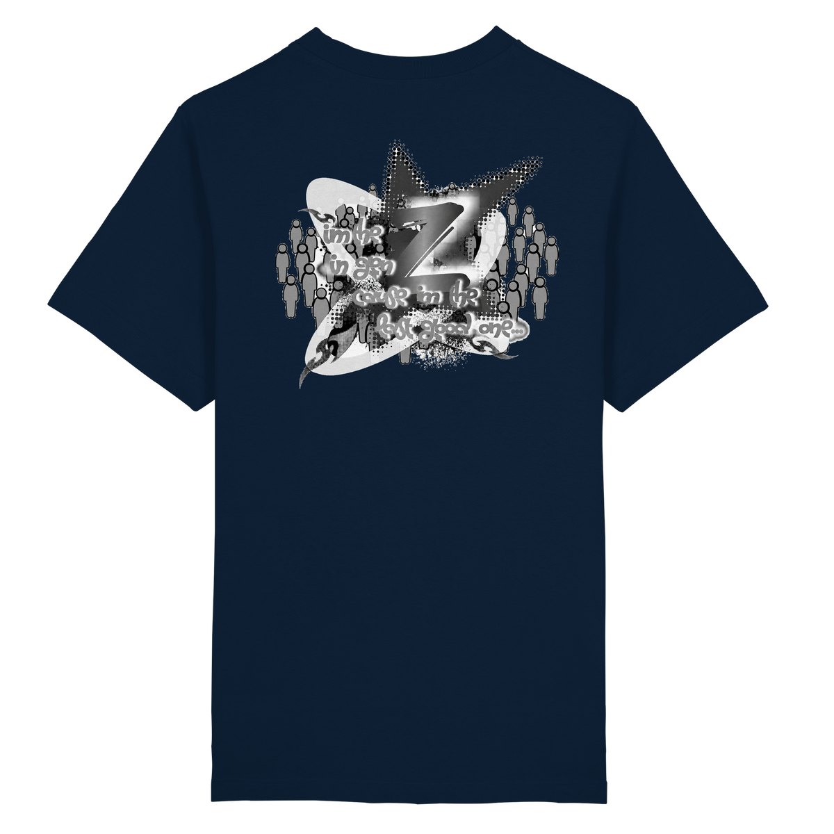 The Rebellion Z BASiCS - T-shirt oversize pesante in cotone biologico