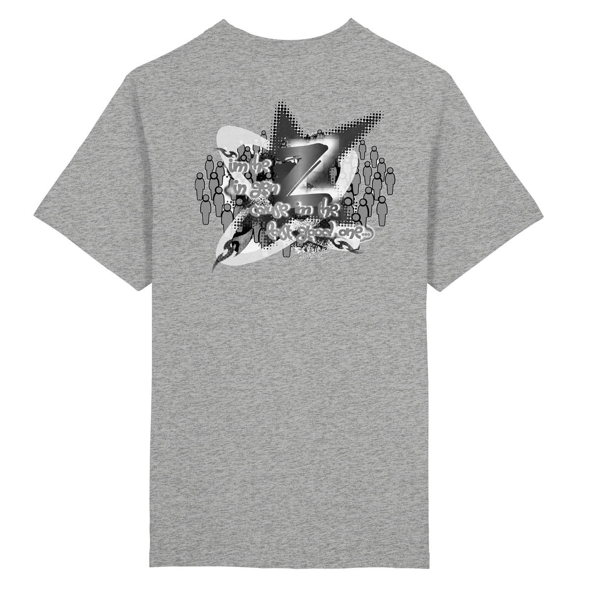 The Rebellion Z BASiCS - T-shirt oversize pesante in cotone biologico