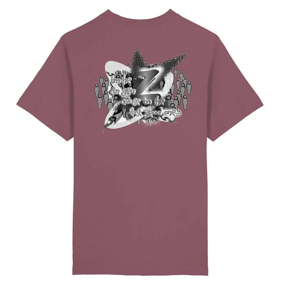 The Rebellion Z BASiCS - T-shirt oversize pesante in cotone biologico