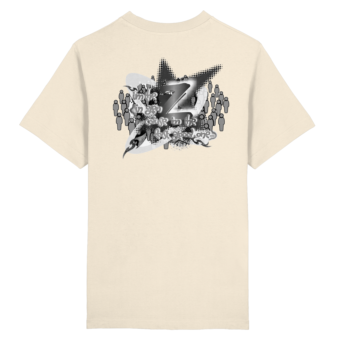 The Rebellion Z BASiCS - T-shirt oversize pesante in cotone biologico