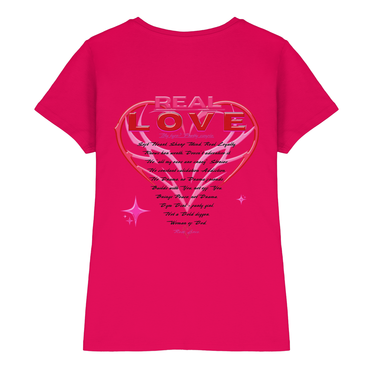 The Real Love - Damen Premium T-Shirt