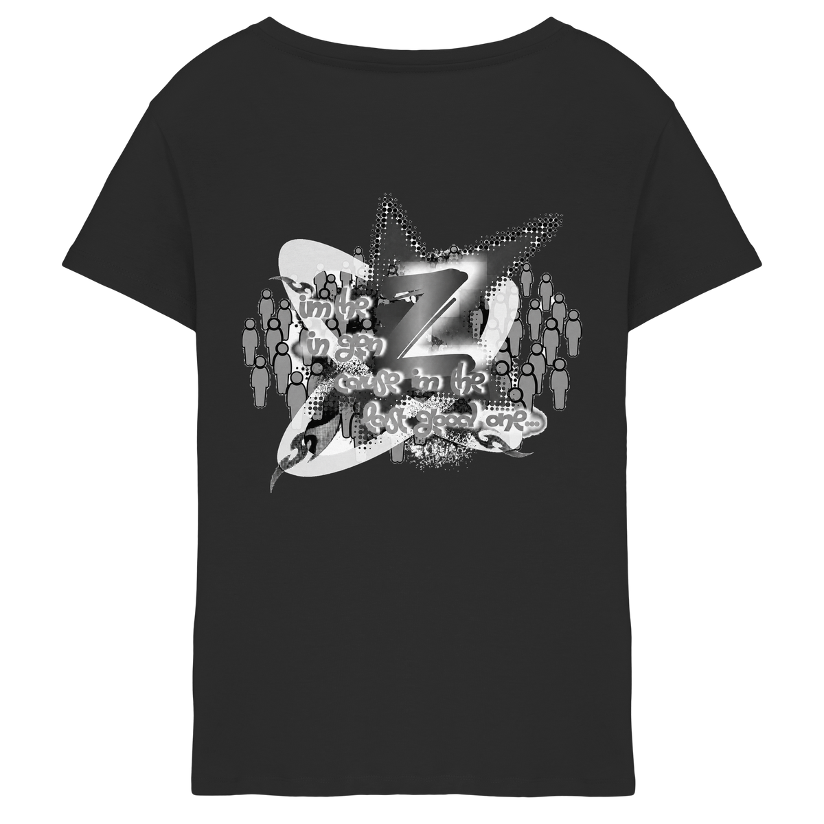 The Rebellion Z BASiC - Maglia da donna con scollo a V