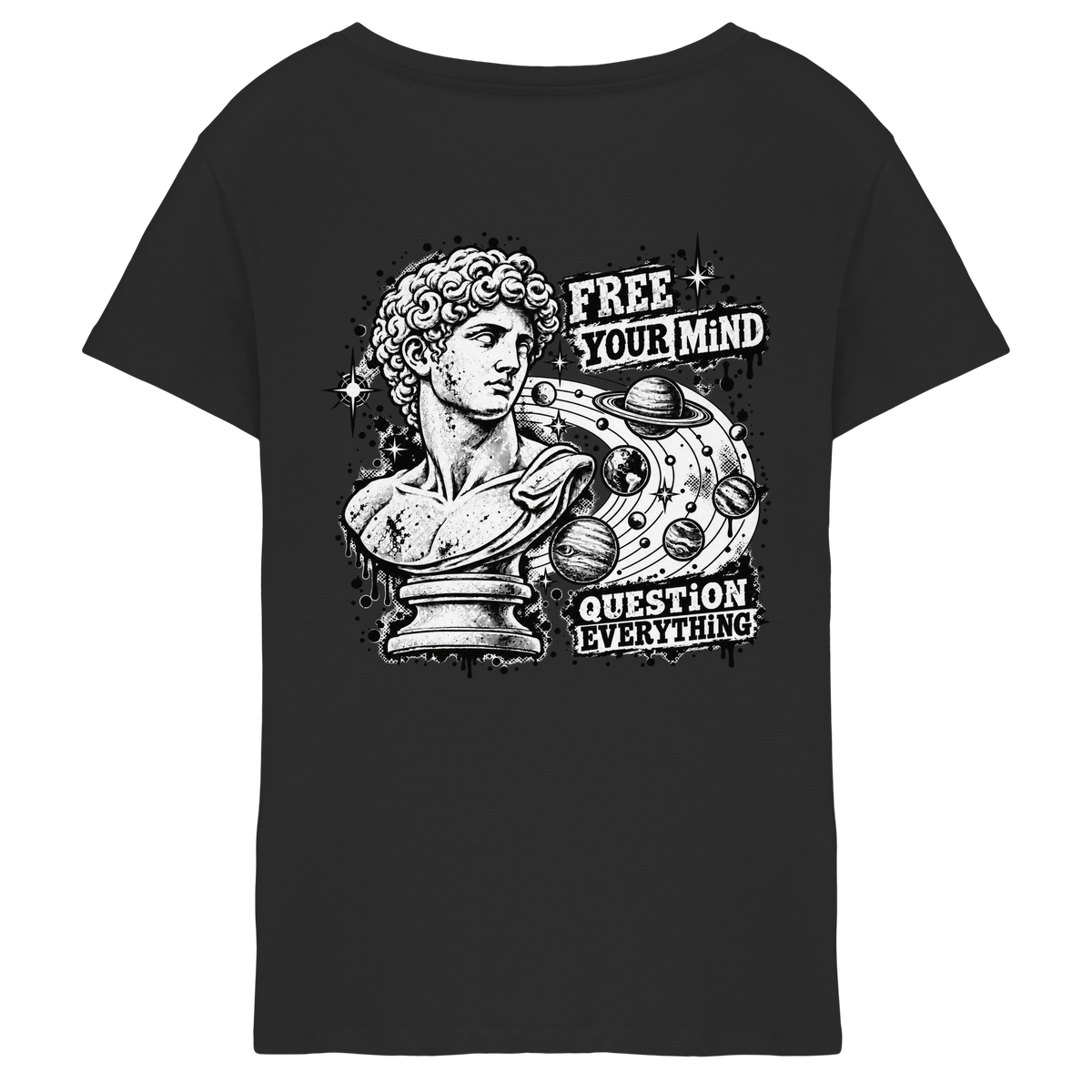 The Philosopher - Maglietta da donna con scollo a V