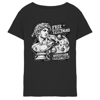 The Philosopher - Maglietta da donna con scollo a V