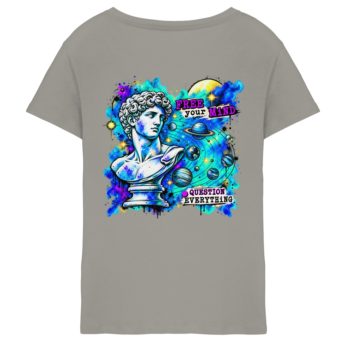 Der Philosoph – Damen-V-Shirt