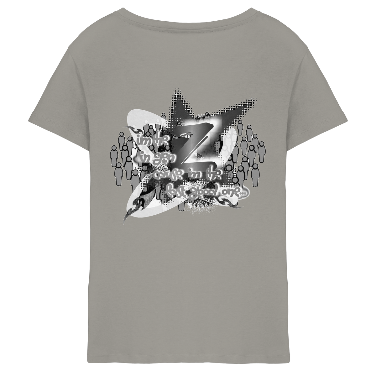 The Rebellion Z BASiC - Maglia da donna con scollo a V