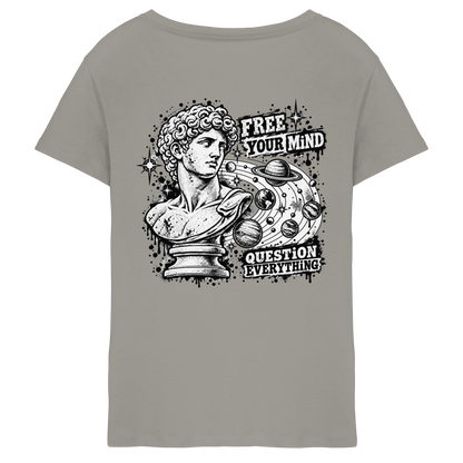 The Philosopher - Maglietta da donna con scollo a V