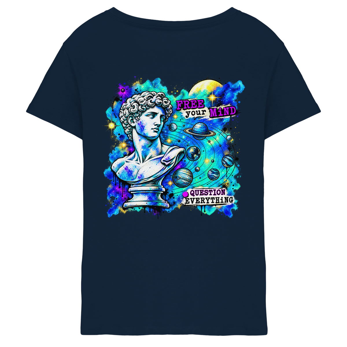 Der Philosoph – Damen-V-Shirt