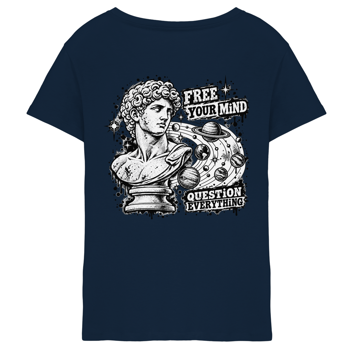 The Philosopher - Maglietta da donna con scollo a V