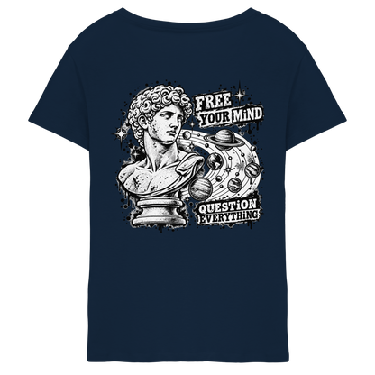 The Philosopher - Maglietta da donna con scollo a V