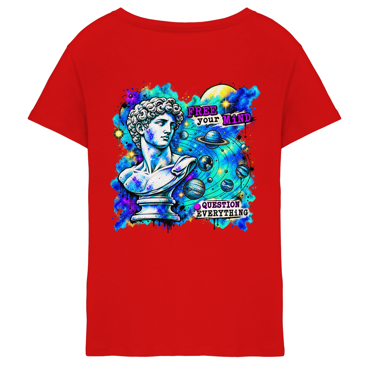 Der Philosoph – Damen-V-Shirt