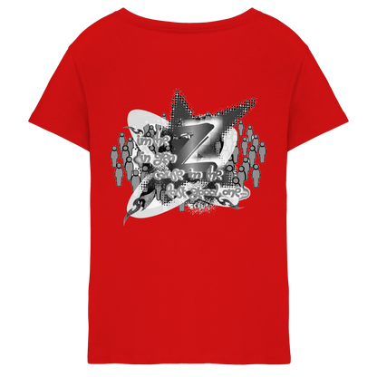 The Rebellion Z BASiC - Maglia da donna con scollo a V
