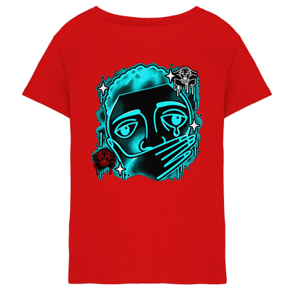 The Meme - T-shirt da donna con scollo a V