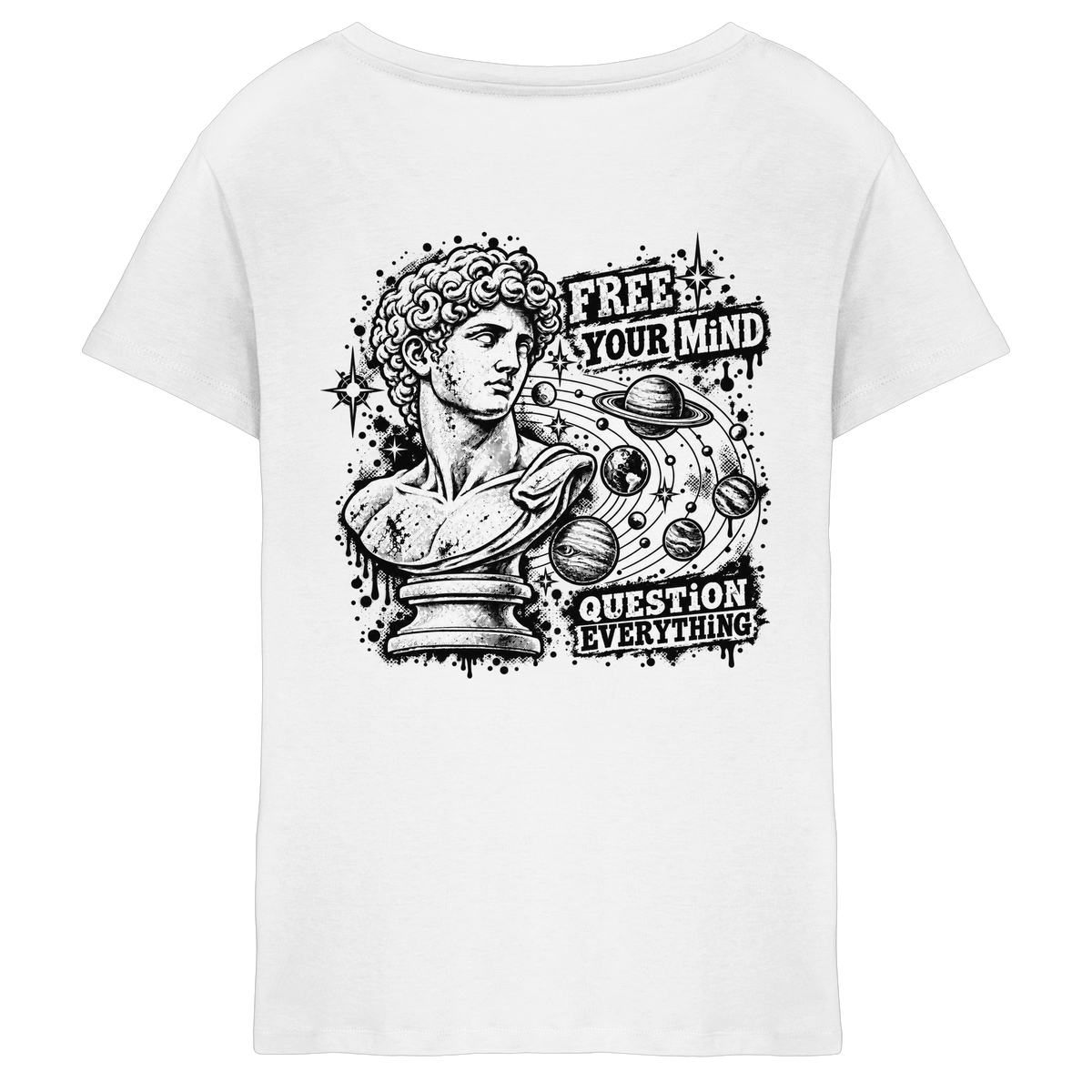 The Philosopher - Maglietta da donna con scollo a V