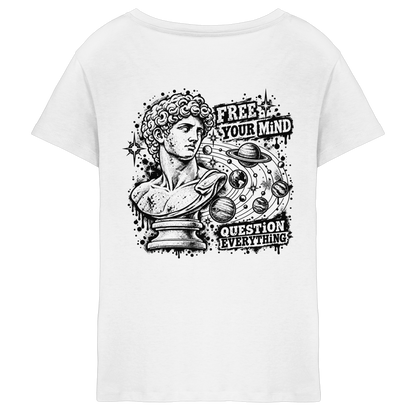 The Philosopher - Maglietta da donna con scollo a V